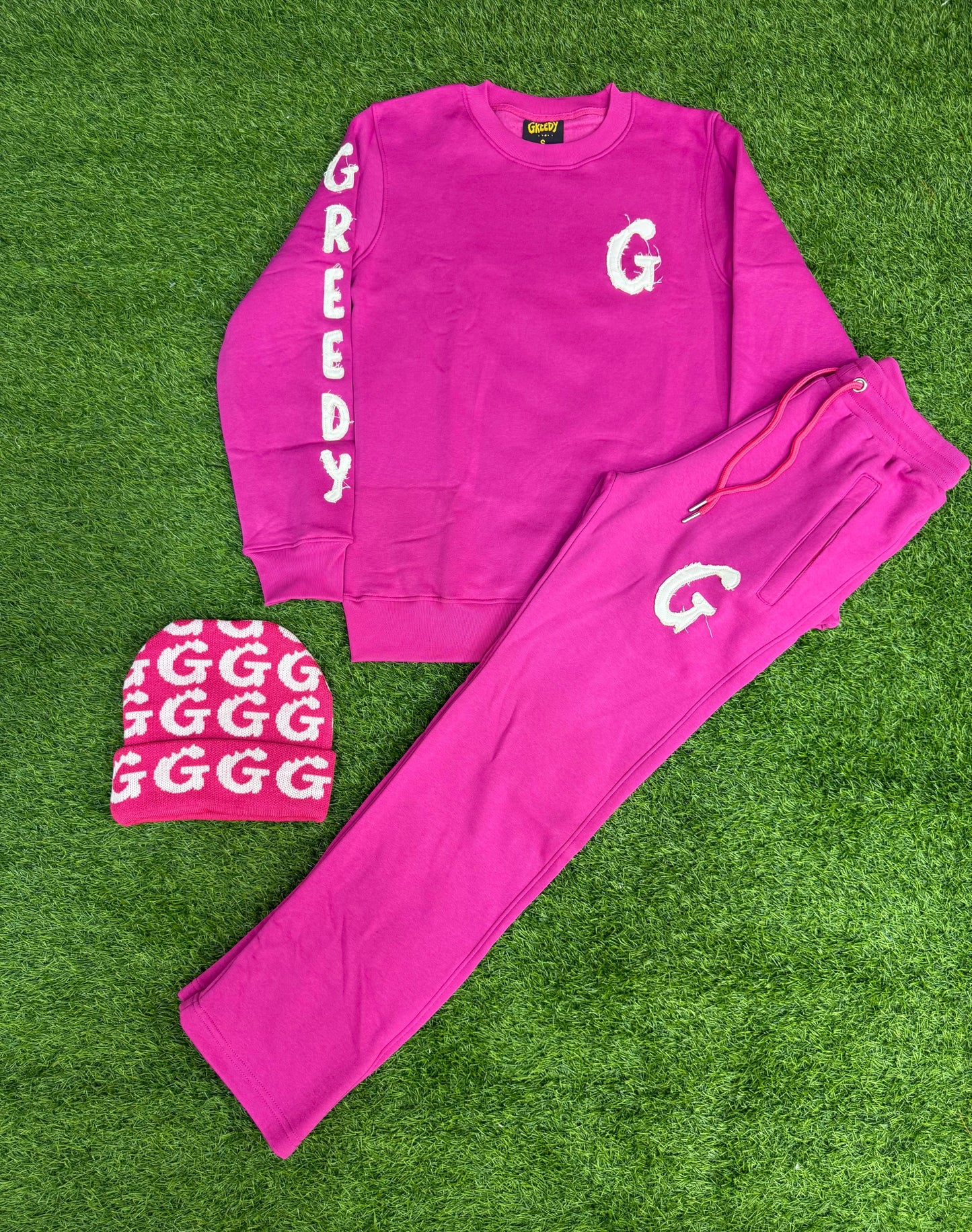 Greedy Tracksuit + Beanie