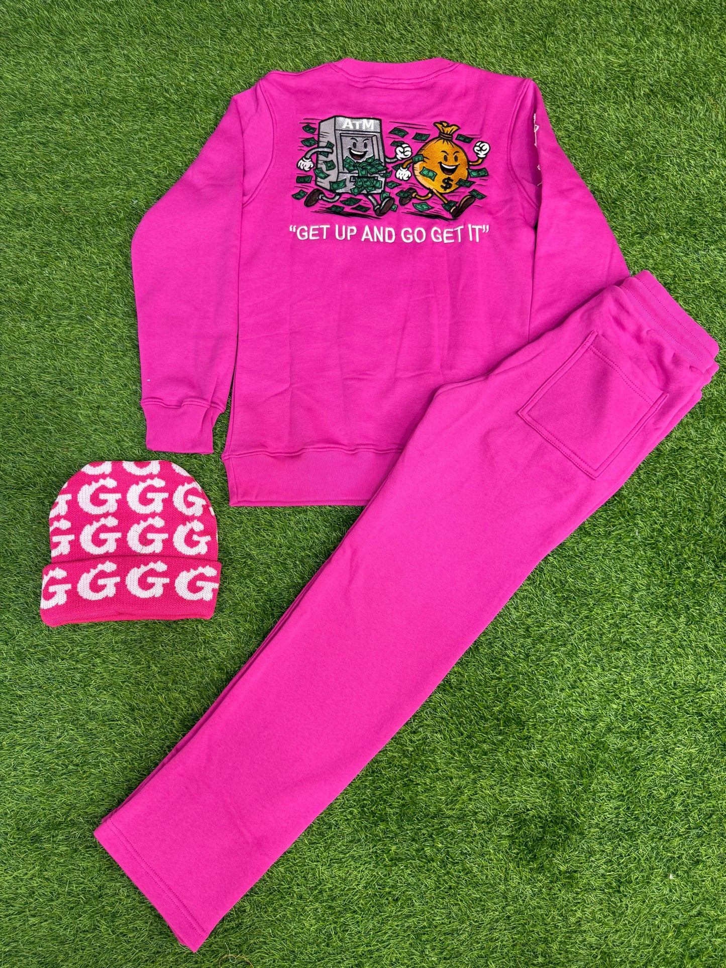 Greedy Tracksuit + Beanie