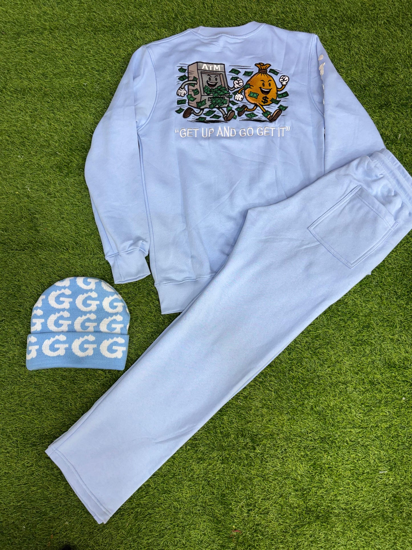Greedy Tracksuit + Beanie